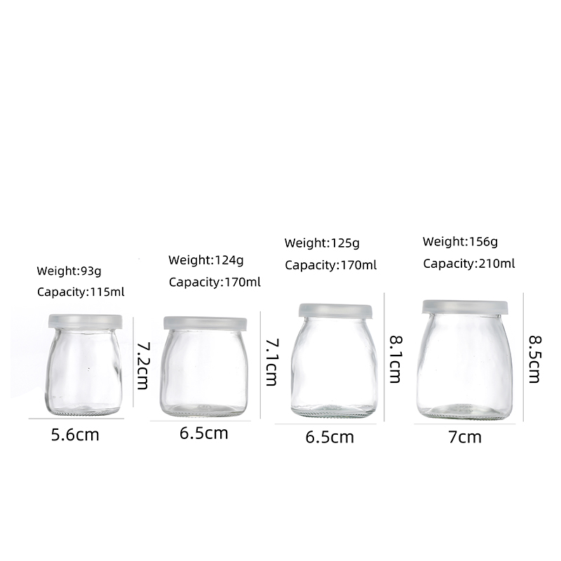 glass pudding jar